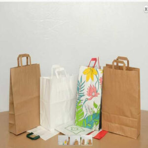 Flat Handle Paper Bag